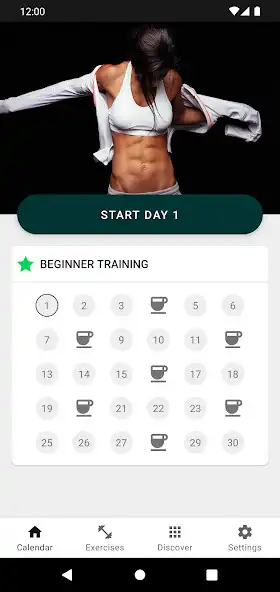 Play 30 Day Abs Workout Challenge  and enjoy 30 Day Abs Workout Challenge with UptoPlay