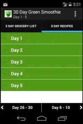 Play 30 Day Green Smoothie