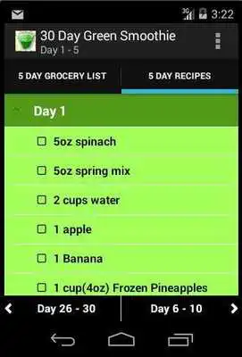Play 30 Day Green Smoothie