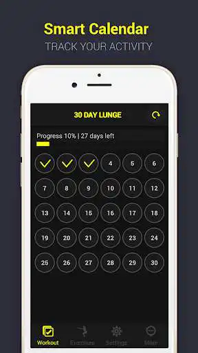 Play 30 Day Lunge Challenge Free as an online game 30 Day Lunge Challenge Free with UptoPlay