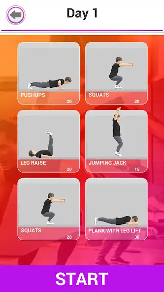 Play 30 days Fitness as an online game 30 days Fitness with UptoPlay