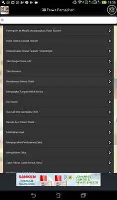 Play 30 Fatwa Ramadhan