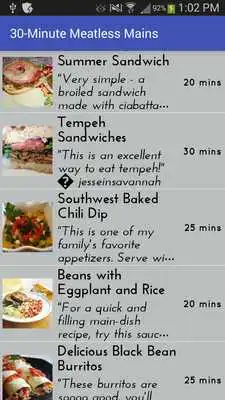 Play 30 Minute Meatless Mains Play 30 Minute Meatless Mains