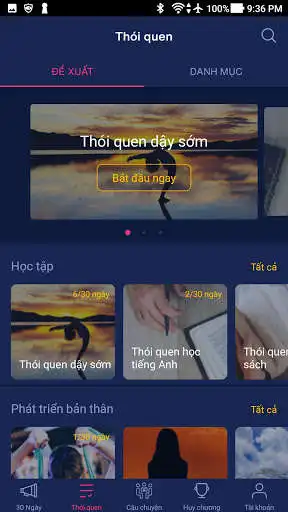 Play 30 Ngày Thói quen as an online game 30 Ngày Thói quen with UptoPlay