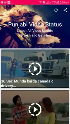 Play 30 Sec Punjabi Status Video 2018 (Lyrical Videos)
