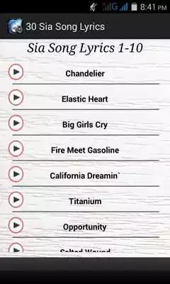 Play 30 Sia Song Lyrics Play 30 Sia Song Lyrics
