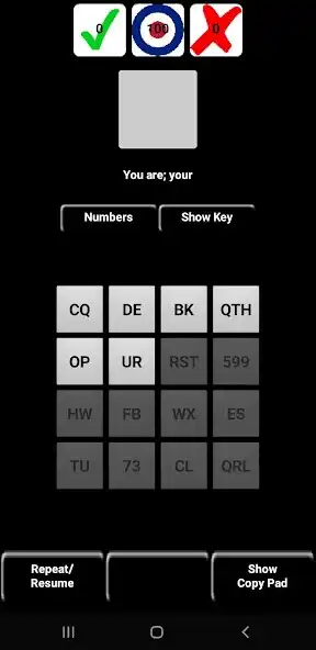 Play 30 WPM CW Morse code trainer  and enjoy 30 WPM CW Morse code trainer with UptoPlay