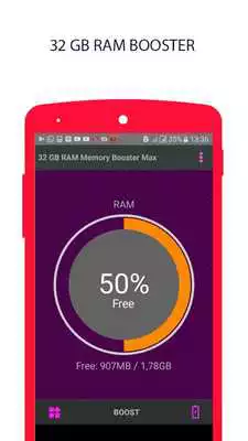 Play 32 GB RAM Booster Free