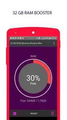Play 32 GB RAM Booster Free