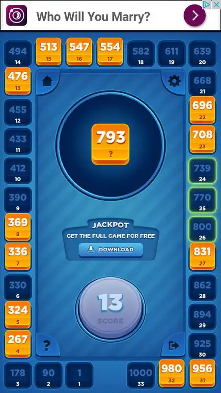 Play 33 Numbers