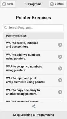 Play 350+ C Programming Examples Play 350+ C Programming Examples