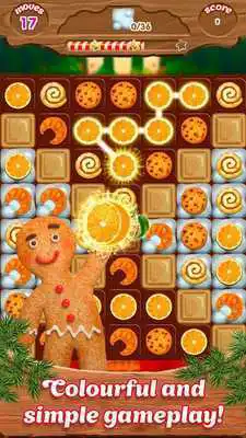 Play 3 Candy: Winter Cookies Tale