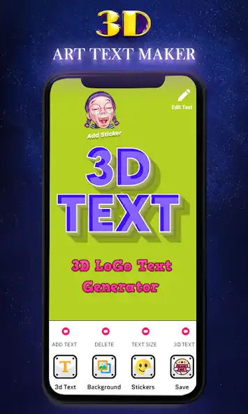 Play 3D Art text maker  and enjoy 3D Art text maker with UptoPlay