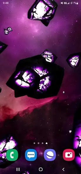 Play 3D Asteroid Wallpaper as an online game 3D Asteroid Wallpaper with UptoPlay