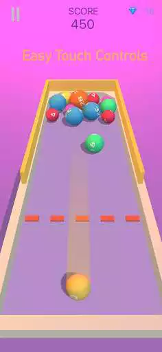 Play 3D Ball Pop 2048 as an online game 3D Ball Pop 2048 with UptoPlay