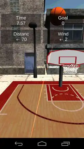 Play 3D Basketball Toss Sharpshoot