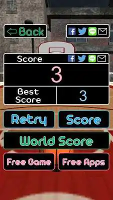 Play 3D Basketball Toss Sharpshoot