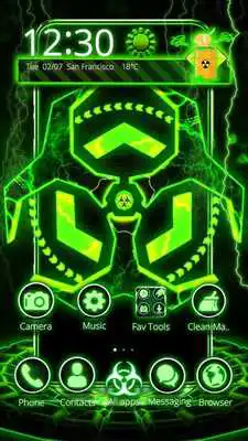 Play 3D Biohazard Fluorescent Theme