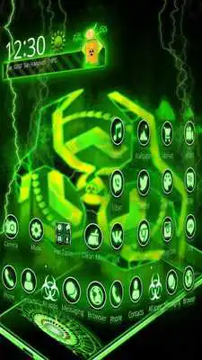 Play 3D Biohazard Fluorescent Theme