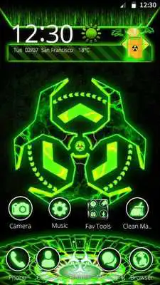 Play 3D Biohazard Fluorescent Theme