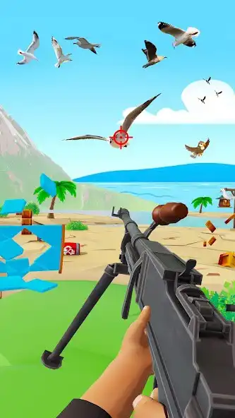 Play 3D Bird Hunting: Gun Games as an online game 3D Bird Hunting: Gun Games with UptoPlay