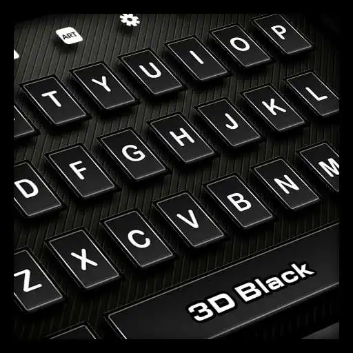 Play 3D Black Keyboard Theme APK Play 3D Black Keyboard Theme APK