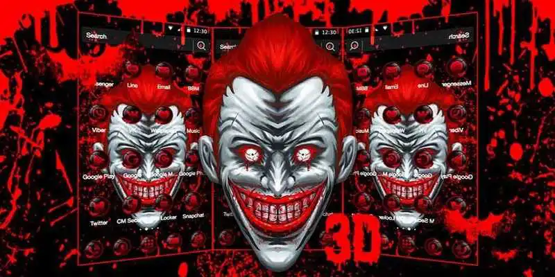 Play 3D Blood Evil Clown Theme Play 3D Blood Evil Clown Theme