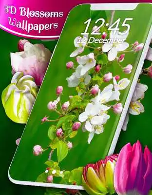 Play 3D Blossoms Live Wallpaper