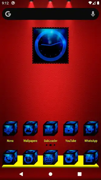 Play 3D Blue Icon Pack  and enjoy 3D Blue Icon Pack with UptoPlay