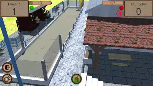 Play 3D Bocce Ball: Hybrid Bowling  Curling Simulator