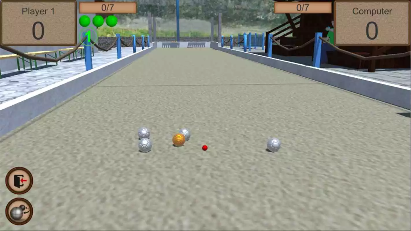 Play 3D Bocce Ball: Hybrid Bowling  Curling Simulator