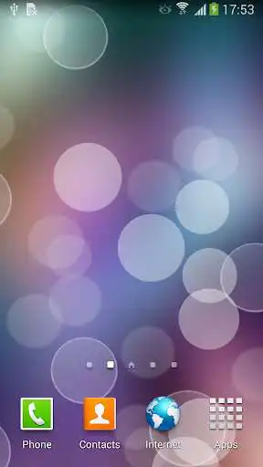 Play 3D Bokeh Live Wallpaper Lite as an online game 3D Bokeh Live Wallpaper Lite with UptoPlay