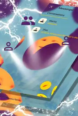 Play 3D Bounce SMS Theme
