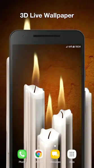 Play 3d Candles Live Wallpaper Pro  and enjoy 3d Candles Live Wallpaper Pro with UptoPlay