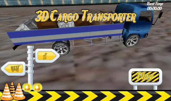 Play 3D Cargo Transporter - Truck