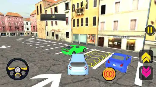 Play 3D Car Parking: Driving School as an online game 3D Car Parking: Driving School with UptoPlay