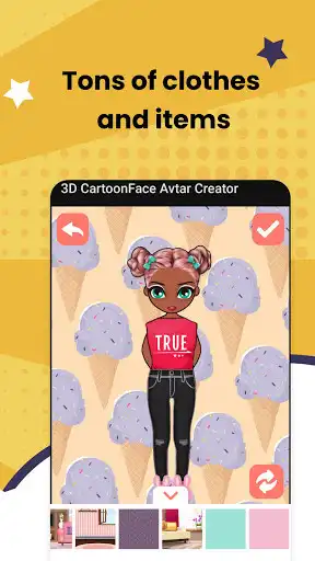 Play 3D Cartoon Face Avatar Maker as an online game 3D Cartoon Face Avatar Maker with UptoPlay