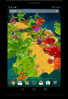 Play 3D Cartoon Garden wallpaper Play 3D Cartoon Garden wallpaper