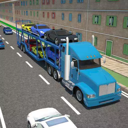 Play 3D Car transport trailer truck APK