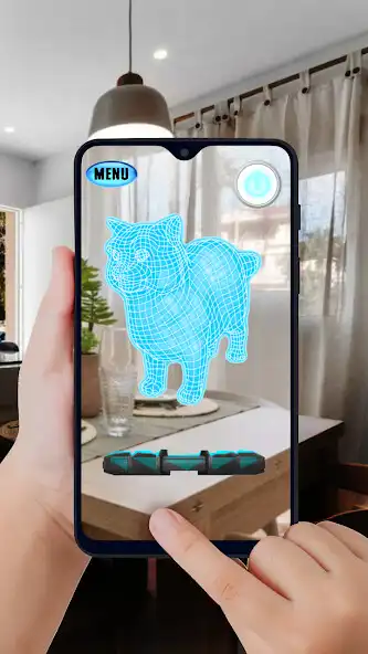 Play 3D Cat and Kitty Hologram Joke as an online game 3D Cat and Kitty Hologram Joke with UptoPlay