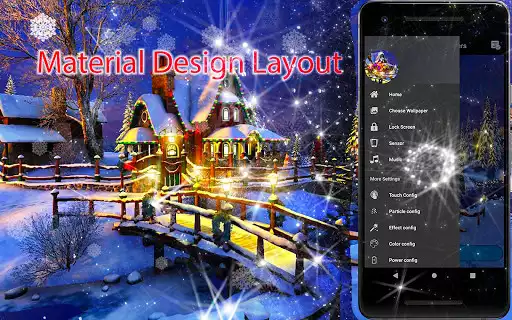 Play 3D Christmas Live Wallpaper