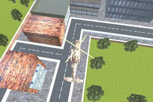 Play 3D City Helicopter Warrior