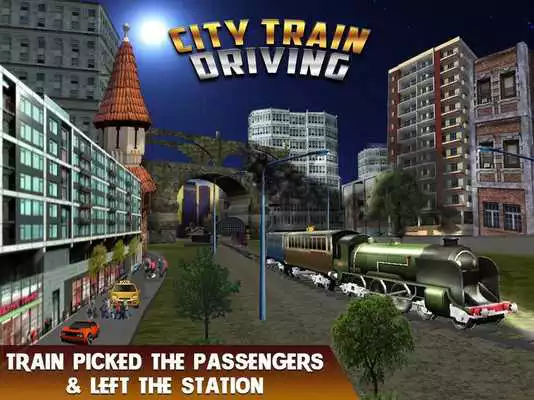 Play 3D City Passenger Train Driver