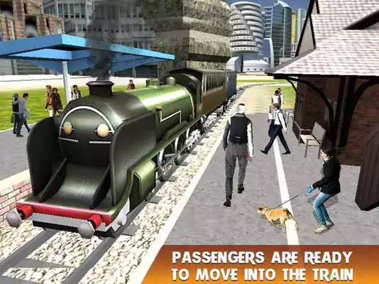 Play 3D City Passenger Train Driver