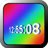 Free play online 3D Clock Rainbow APK