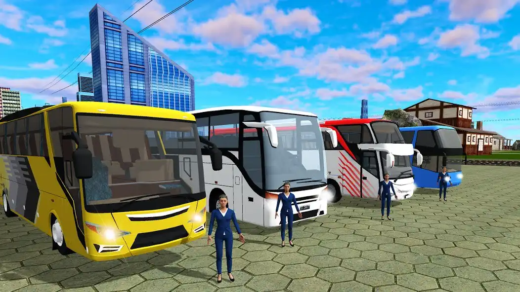 Play 3D Coach Bus Driving Simulator as an online game 3D Coach Bus Driving Simulator with UptoPlay