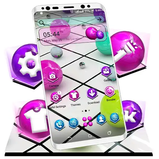 Play 3D Color Balls Launcher Theme APK Play 3D Color Balls Launcher Theme APK