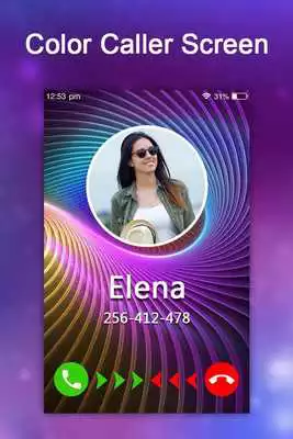 Play 3D Color Caller Screen - Love Caller Screen