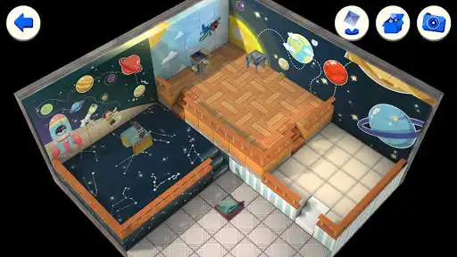 Play 3D Coloring - Playing House 2 as an online game 3D Coloring - Playing House 2 with UptoPlay