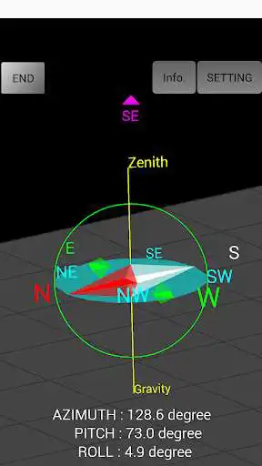 Play APK 3D Compass Gyroscope  and enjoy 3D Compass Gyroscope with UptoPlay com.lenovo.CompassGyroscope3D